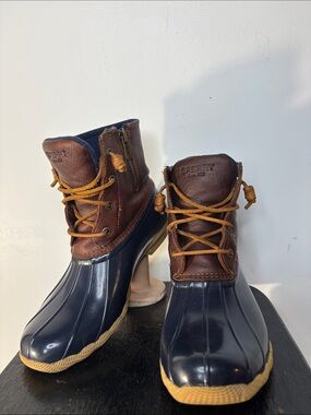 Sperry SALTWATER WATERPROOF DUCK BOOT Size 7.5